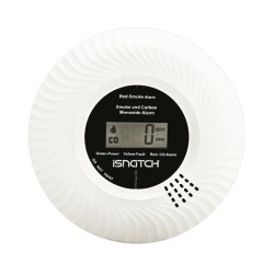 Isnatch 64.0511.10 - Battery-operated smoke and carbon monoxide detector